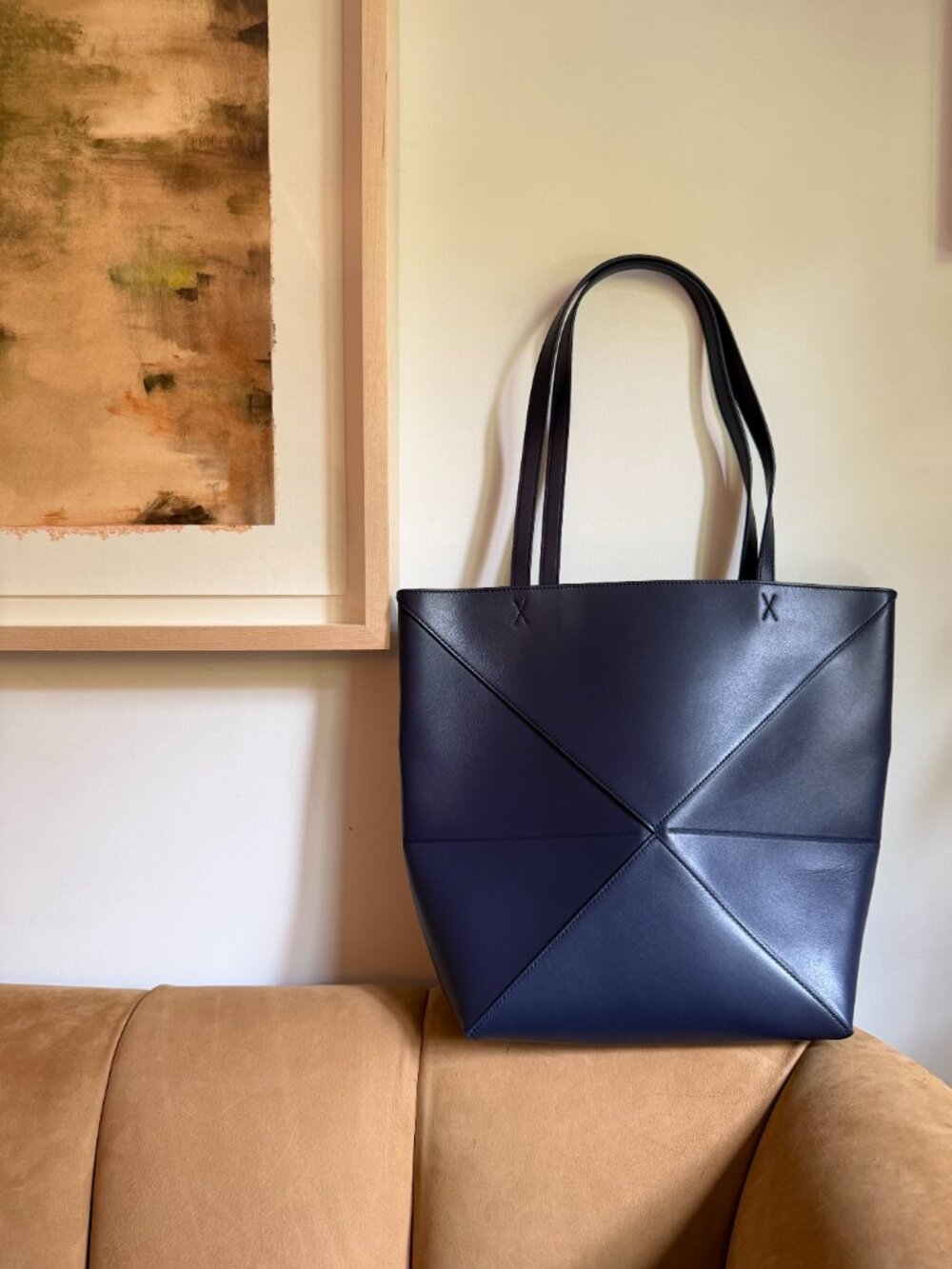 Loewe Puzzle Fold medium tote - Picture 2 of 12